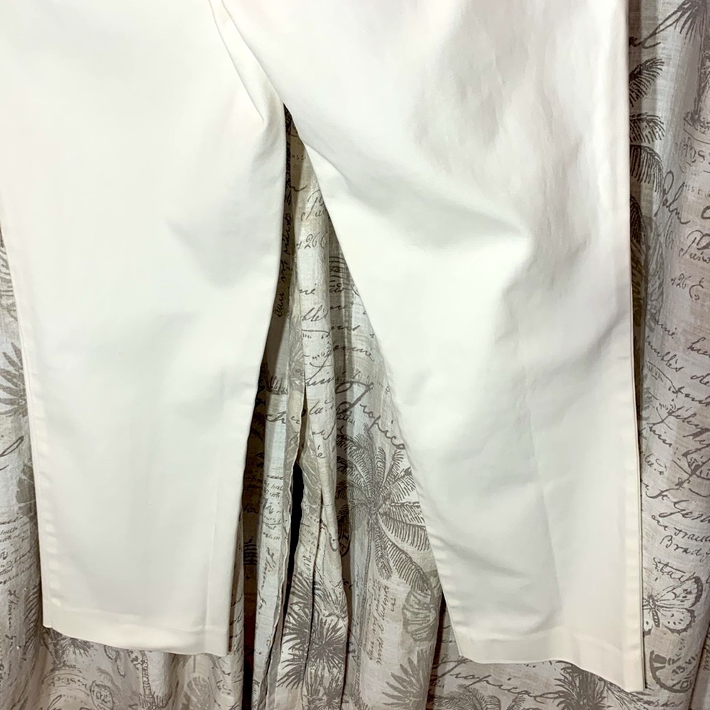 CALVIN ❤️ KLEIN ❤️ White ❤️ Pants ❤️ ❤️ ❤️ Size 4 ❤️ - Picture 9 of 10